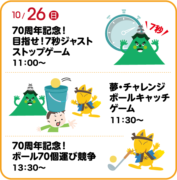 70周年記念！